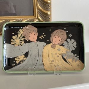 Vintage Handmade Pottery Tray